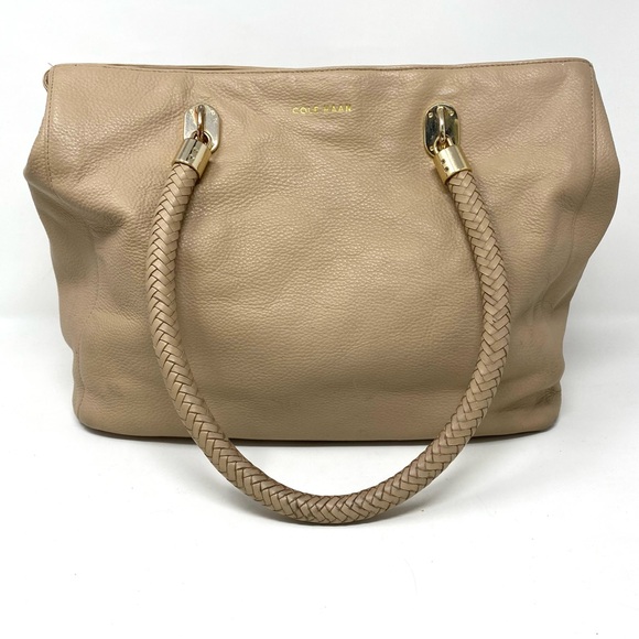 Cole Haan Benson Large Leather Tote Bag - Picture 14 of 14